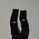 adidas Unisex Metro Soccer Socks for Men, Women, Youth, Boys and Girls, Team Sports (Large, Black/Night Grey/White/6)