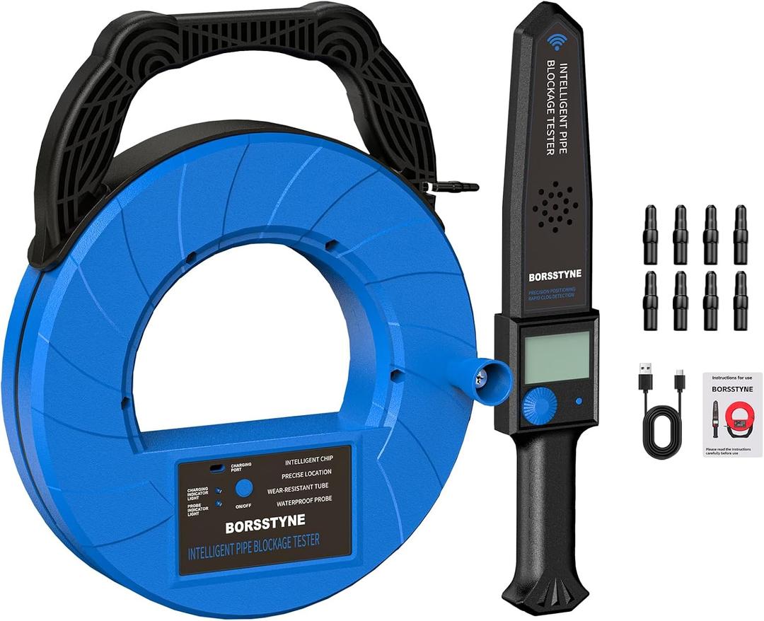 Pipe Locators Precision Blockage Detector for Water pipes underground pipes PVC pipes metal pipes Wall pipes
