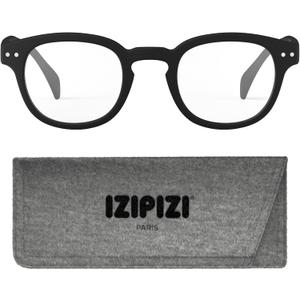 IZIPIZI READING #C Reading Glasses for Women and Men Square Glasses with Anti-Scratch Lenses, Lightweight Fashion Frame