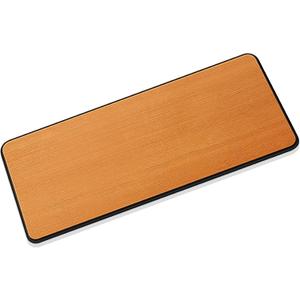 BBTO 36 x 16 Inch Helm Station Pad with Adhesive Backing Non Slip EVA Foam Boat Standing Mat 13mm Thick Flooring Boat Helm Pad for RV Sea Deck Marine Summer Decking Console (Brown, Black)