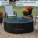 Solo Stove Surround Shelter Large | Protective Cover for Fire Pit Surround Table, Weather-Resistant, Solution Dyed Acrylic/ PVC Backing/ Aluminum Support Stays, Dims 