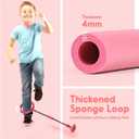 Mumba Kids Foldable Ankle Skip Ball Flash Jump Colorful Sports Swing Ball Boys Girls Toys, Fitness Jump Rope Fat Burning Game for Adults and Children