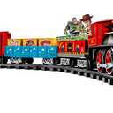 Lionel Battery-Operated Disney Toy Story Toy Train Set with Locomotive, Train Cars, Track & Remote with Authentic Train Sounds, & Lights for Kids 4+ (Ready-to-Play)