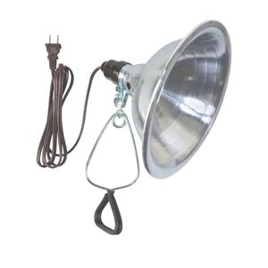 Woods Clamp Lamp Light with Aluminum Reflector; 150W; UL Listed; 6- Foot Cord