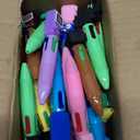 LiYiQ 50 Pcs Video Game Colorful Multicolor Pen in One Cartoon Cute Fun 4-in-1 Cute Pens Bulk Kawaii Game Handle Level Up Games Console Shape Cool Ballpoint Pens for Kids Fun Gifts