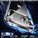 Mkeke for iPhone 18 Pro Case Clear [Not-Yellowing]