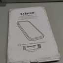 Large Wooden Serving Trays Long Party Charcuterie Boards Acacia Wood Platters Serving Cheese Board Rectangular Appetizer Snack Plates Rectangle Kitchen Dinner Platter for Food Dish Cake Dessert Tray (16" x 10" x 0.8")