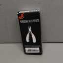 Senior-Specific Toe Clippers, Thick Toenails, Men's Large Toe Clippers, Wide-Opening Design, Sharp and Durable, Long-Handled Nail Clippers, 45 Beveled Ingrown Nail Clippers (Black)