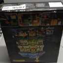 Flower Cafe House Building Set with Lights, 1876 PCS City Street Corner Shop Construction Model, Art Architecture Modular Building Block Kit Home Decor, Gift for Adults Teens Boys Girls 12+