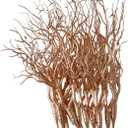 13.8 inches Artificial Coral Branches Fake Antler Branches Small Branches for Home Decoration Flower Arrangement Wedding Christmas Halloween Festival (Golden 20pcs)