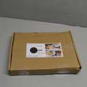 4-Cup Cast Iron Fried Egg Pan 9.5 Pancake Pan Burger Omelet Cooker Griddle Egg Skillet for Breakfast, Kitchen Cookware for Gas Stove & Induction Cooker