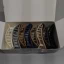 8 Pack Flat Hair Clips for Women  Large Matte Rectangle No-Slip Claw Clips, Strong Hold Square Hair Accessories for Thick & Thin Hair, Lay Flat Design for Work & Daily Styling (Multi-Color)