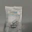 TechMatte Female USB C to Male Lightning Adapter 2 Pack 2.2A Charging Data Transfer, Compatible with iPhone 14, 13, 12, 11 Xs iPad iPod AirPods, Not for Audio Headphones/OTG Firewire Anti-Lost, Grey