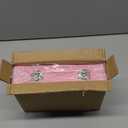 Vicoter Velvet Jewelry Box 24 Grid Jewelry Ring Display Organiser Box Tray Holder Earrings Storage Case for Girls Wife Mom Women (Pink)