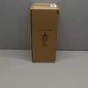 16.5" Solar Post Lights, Dusk to Dawn Outdoor Post Lights Solar Lamp Post Light, Black Lamp Posts Outdoor Lighting with Pier Mount Base, Waterproof Outdoor Light Post for Yard Garden Pathway, 1 Pack Black