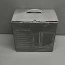 Makeup Fridge with LED Mirror - 4L Portable Cooler/Warmer, Black