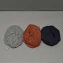 SEIS 3 Pcs Dog Berets Fashion Pet Hat French Artist Cat Cap Baseball Cap for Party Birthday Wedding Photo (L, Retro)