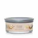 Yankee Candle Vanilla Crème Brûlèe Scented, Signature 12oz Medium Tumbler 5-Wick Candle, Over 16 Hours of Burn Time