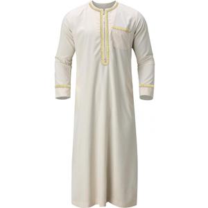 Muslim Clothes For Men Islamic Clothing Umrah Arabic Thobe Kaftan, Size: XX-Large