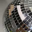 Alytimes Mirror Disco Ball -4-Inch Cool and Fun Silver Hanging Party Disco Ball Big Party Decorations, Party Design (4 inch)