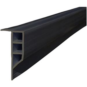 AlloTemlass 16Ft Dock Bumpers | Marine-Grade | High-Impact Absorption | Universal Dock Edge Protection | Includes Mounting Screws | Black