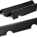 Grill Parts For Weber - 15.3 Inch 7635 Flavorizer Bars For Weber Spirit 2 200 & Spirit 200 Series Gas Grill With Front Control Spirit E210 S210 E220 S220 - Porcelain Enameled, 3 Packs