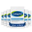 Cetaphil Gentle Cleansing Face and Body Bar, 4.5 oz Bar (Pack of 6), Nourishing Cleanser Bar For Dry, Sensitive Skin, Non-Comedogenic