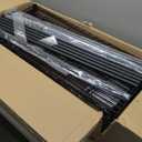 5 Tier Shelving Unit Wire Rack, Heavy Duty Adjustable Shelf Rolling Storage Shelves with Wheels, 14" D x 30" W x 60" H 750 lbs Capacity Kitchen Garage Pantry Shelves for Small Spaces