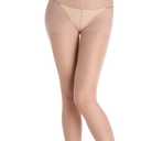 YAGAXI 20D Sheer Tights for Women - 6 Pairs Women's Control Top Pantyhose (Beige, M)