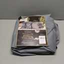 ZOBER 600D Oxford Fabric Large Rolling Christmas Tree Storage Bag  Fits 9 Ft Artificial Trees  Waterproof Christmas Tree Bag For Storage Box For Xmas, Durable Handles and Wheels  Card Slot  Gray