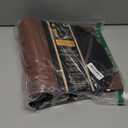 Executive Binder, English Leather 2 Tone with Stitching and Ribbed Spine, Heavy Duty 3 D-Ring, Black (3" inch, 1PK)