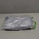 Women's Oversized Striped Sweater Casual Off The Shoulder Sweater Fall Long Sleeve Loose Knit Pullover Jumper Tops (Blue)