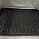 All-Clad HA1 Hard Anodized Nonstick Grill/Griddle Pan 13x20 Inch Oven Broiler Safe 500F Pots and Pans, Cookware Black