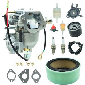 Carburetor For Kohler CV730 S CV740 S 25HP 27HP Engine 24853102-S Tractor Carb with Air filter Tune-Up kit