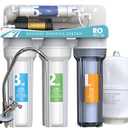 Under Sink Reverse Osmosis Water Filter SystemNSF Certified 5-Stage RO Water Purifier with Dual Outlet &3.2G Storage Tank,Reduces TDS,and up to 99% of Contaminants,Faucet Design for Easy Installation