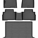 Auxko All Weather Floor Mats Cargo Liner Fit for Kia Sportage Hybrid 2023 2024 2025 (Not PHEV) TPE Rubber Sportage Accessories All Season Guard Odorless Anti-Slip Cargo Liner