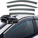 Window Visors Vent Shade Deflectors Rain Guards for JAG/UAR XFL X260 2016-2023 Car Accessories, Deflector Vent Window Visors