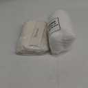 COMOMY Baby Changing Pad with Wipeable & Waterproof PU Cover, Contoured Diaper Changing Pad for Dresser with Non-Slip Safety Belt, Portable and Lightweight, Large Cushioned Foam, Beige