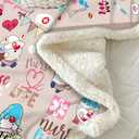 Nurse Week Gifts: Soft Fluffy Sherpa Warm Throw Blanket for Women & Nursing Students (H11, 60"x80")