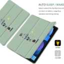 MAYCARI Cactus Case for iPad 10.2 inch 2021/2020/2019 with Pencil Holder, Cute for iPad 9th/8th/7th Generation Protective Case with Soft TPU Back, Auto Sleep/Wake Cover Slim Shell for Girls Women