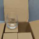 Stemless Glass, Red & White 15oz Stemless Glass Set of 4, Drink Glasses with Durable Chip Resistant Rim, Large Glasses for Enhanced Aeration, Accessories for Parties (15oz - 4Pack)