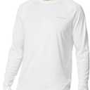 baleaf Men's Sun Protection Shirts UV SPF UPF 50+ Long Sleeve Rash Guard Fishing Running Quick Dry Lightweight, L