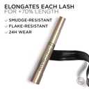 LOreal Paris Makeup Original Telescopic Mascara, Separating Mascara Volume and Length Formula, Washable, Black Brown, 0.27 Fl Oz., 1 Count