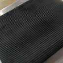 Pull Out Sleeper Sofa with Storage, 77" L-Shaped Convertible Couch Bed in Soft Corduroy for Small Living Room & Apartment, Reversible Sectional Sofa with Storage Chaise, Black