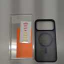 TORRAS Stronger Magnetic & Shockproof for iPhone 17 Pro Max Case, Fit for MagSafe, Military Grade Drop Protection, Camera Control, DIY Button, Slim for iPhone 17 Pro Max Case Translucent Deep Blue