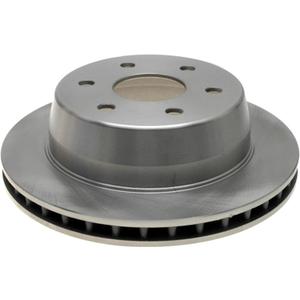 ACDelco Silver Rear Brake Rotor 18A1412A | GM 19241820 Brake Rotors for Select Cadillac Escalade, Chevrolet Avalanche, Express, Chevy Silverado, Suburban, Tahoe, GMC Yukon, Sierra, and more