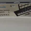 61 Keys Keyboard Piano,Electric Digital Piano,with Built-In Speaker Microphone,Piano Note Stickers,Sheet Music Stand and Power Supply,Portable Keyboard Piano for Beginners Girls Boys
