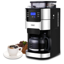 Gevi 10-Cup Coffee Maker with Built-in Burr Grinder, Programmable Timer, 1.5L Water Tank, Reusable Filter & Warming Plate – Drip Coffee Machine for Fresh Ground Coffee