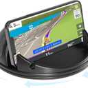 Loncaster Car Phone Holder Mount, [Horizontal 360 Rotatable] Silicone Phone Mount for Car Dashboard, Hands Free Cell Phone Holder Car Compatible with iPhone 16 15 14 13 12 Pro Max Samsung Phones