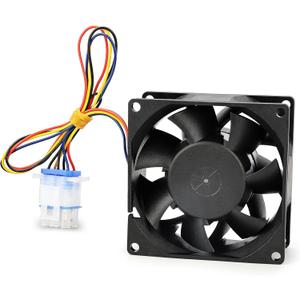 WR60X26866 Upgraded Refrigerator Evaporator Fan Motor, Replaces V80E14MS2A3-57A611, WR60X26030, WR60X26033, WR60X10341, WR60X10356, WR60X10357, etc, fits for GE Refrigerator